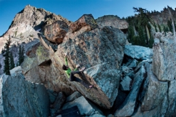 Click to view rock climbing image in gallery.
